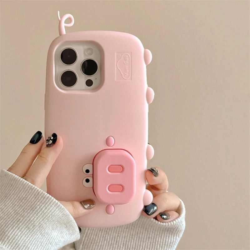Piggy Pop Stand - iPhone Case